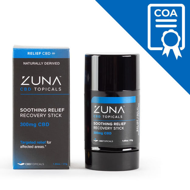 Picture of COA - Soothing Relief Recovery Stick - Lot# 9992