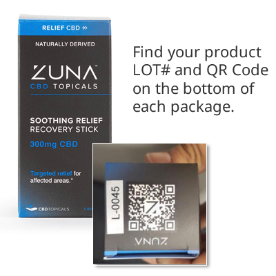 How To Find Your QR Code & Lot #